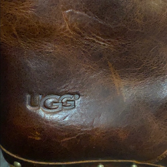 Ugg Lynnea Distressed Mid-Calf Clog Boots Size 7 - Picture 8 of 13